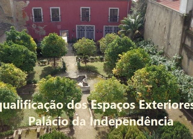 Requalificação dos espaços Exteriores do Palácio da Independência
